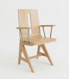 Fauteuil Wood AST